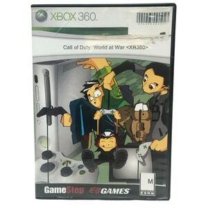 Call of‎ Duty World at War Microsoft Xbox 360 M-Mature 17+ No Manual Pre-owned